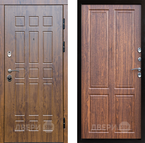 Входная металлическая Дверь Престиж Стандарт Премиум Орех светлый в Ивантеевке