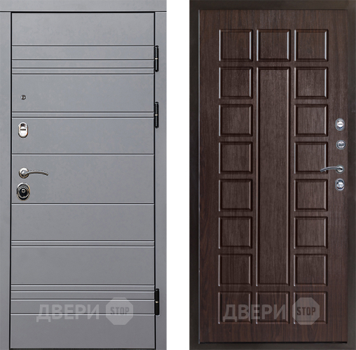 Входная металлическая Дверь Престиж Линия Грэй Престиж Венге в Ивантеевке