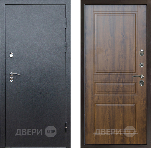Входная металлическая Дверь Престиж TERMO с терморазрывом Снегирь Серебро Классика Дуб в Ивантеевке