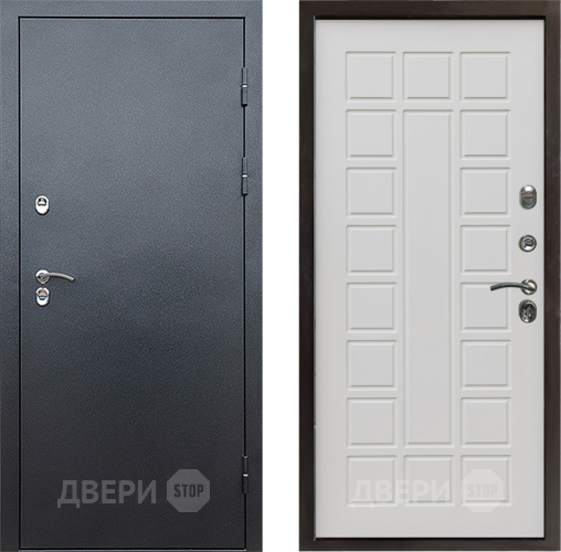 Входная металлическая Дверь Престиж TERMO с терморазрывом Снегирь Серебро Престиж Бежевый мат в Ивантеевке