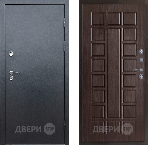 Входная металлическая Дверь Престиж TERMO с терморазрывом Снегирь Серебро Престиж Венге в Ивантеевке