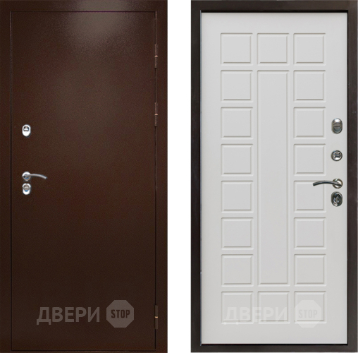 Входная металлическая Дверь Престиж TERMO с терморазрывом Снегирь Медь Престиж Бежевый мат в Ивантеевке