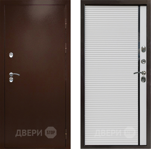 Дверь Престиж TERMO с терморазрывом Снегирь Медь Porte Белый в Ивантеевке
