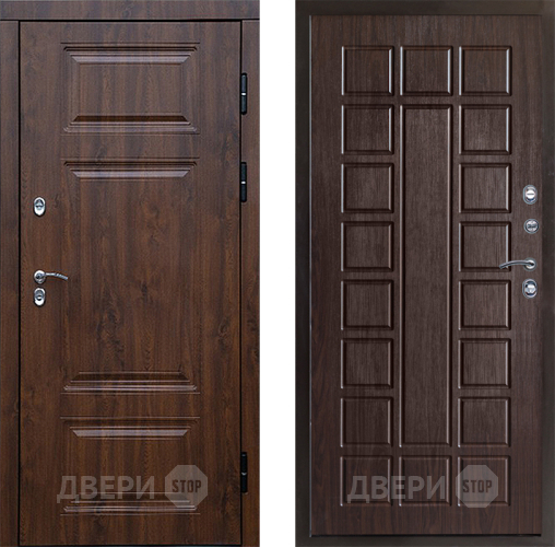 Входная металлическая Дверь Престиж TERMO с терморазрывом Премиум Орех Престиж Венге в Ивантеевке