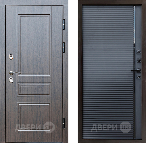 Дверь Престиж TERMO с терморазрывом Классика Porte Черный кварц в Ивантеевке