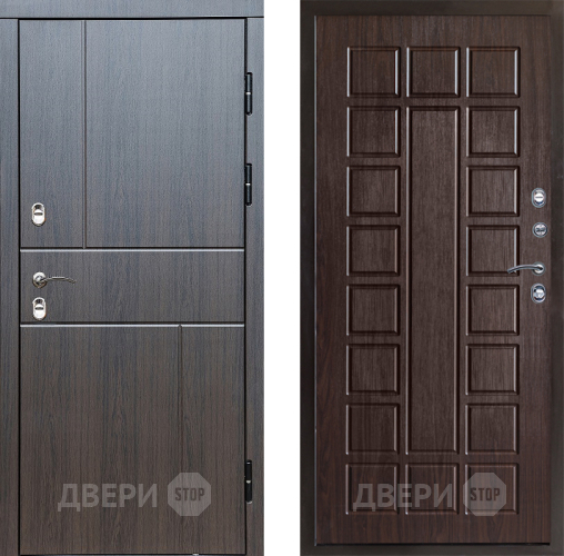Входная металлическая Дверь Престиж TERMO с терморазрывом Горизонт Венге Престиж Венге в Ивантеевке