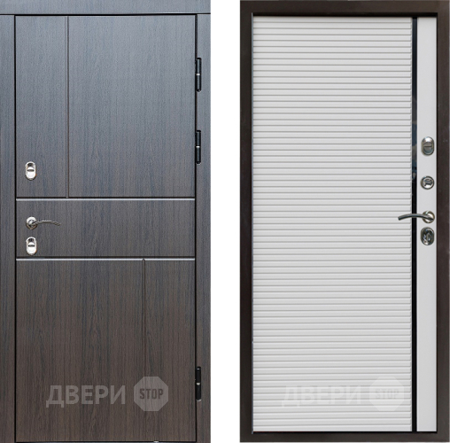 Дверь Престиж TERMO с терморазрывом Горизонт Венге Porte Белый в Ивантеевке