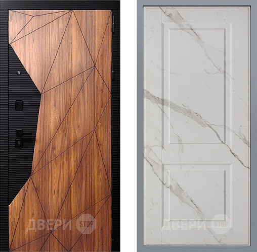 Дверь Заводские двери Морра Доррен Мрамор белый в Ивантеевке