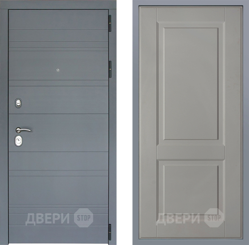 Дверь Заводские двери Лира Софт графит Доррен Грей софт в Ивантеевке