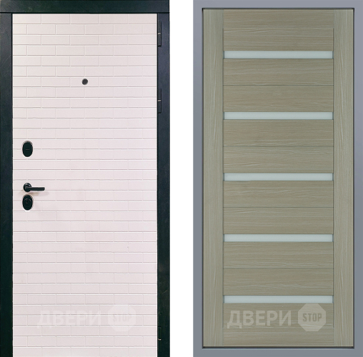 Дверь Заводские двери Сохо СБ-1 Капучино в Ивантеевке