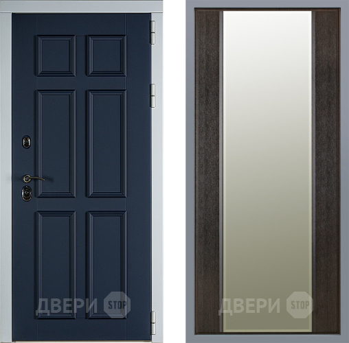 Дверь Заводские двери Стокгольм Зеркало Макси Венге в Ивантеевке