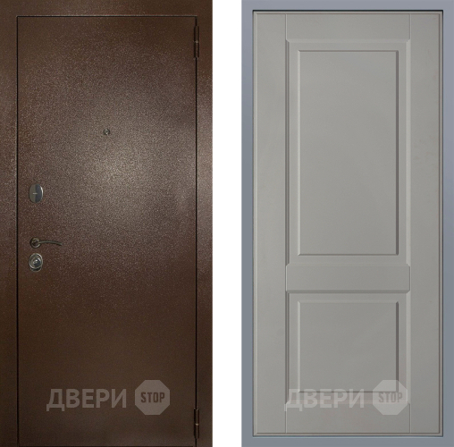 Дверь Заводские двери Эталон 3к антик медь Доррен Грей софт в Ивантеевке