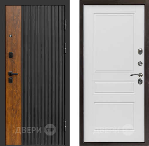 Входная металлическая Дверь Престиж Prestizh Классика Лиственница белая в Ивантеевке