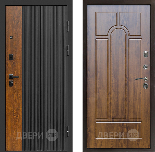 Входная металлическая Дверь Престиж Prestizh Арка Дуб в Ивантеевке