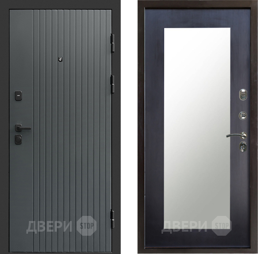 Дверь Престиж Tvist Grey Зеркло Пастораль Венге в Ивантеевке