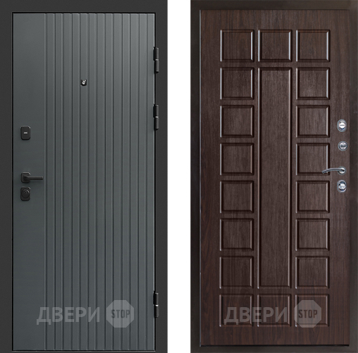 Входная металлическая Дверь Престиж Tvist Grey Престиж Венге в Ивантеевке