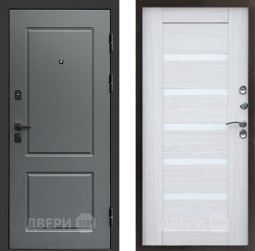 Входная металлическая Дверь Престиж Verona Царга Лиственница белая в Ивантеевке