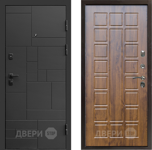 Входная металлическая Дверь Престиж Kvadro Престиж Дуб в Ивантеевке