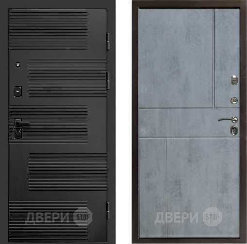 Входная металлическая Дверь Престиж Favorit Горизонт Бетон темный в Ивантеевке
