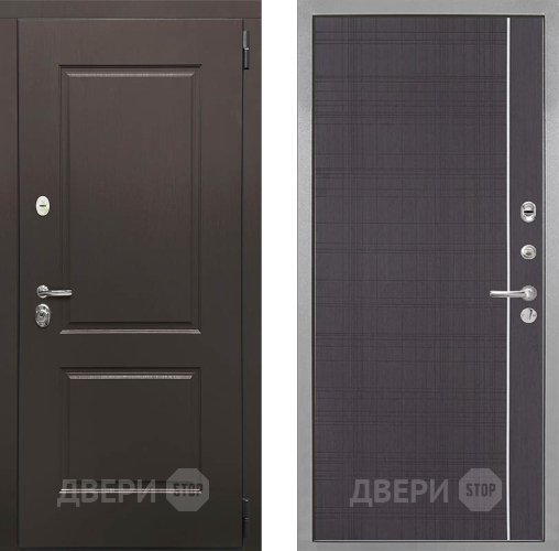 Входная металлическая Дверь Интекрон (INTECRON) Кампо В-07 с молдингом Венге в Ивантеевке