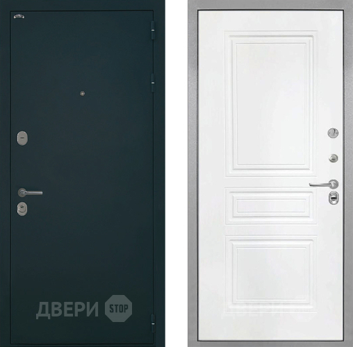 Входная металлическая Дверь Интекрон (INTECRON) Греция ФЛ-243 Белый матовый в Ивантеевке