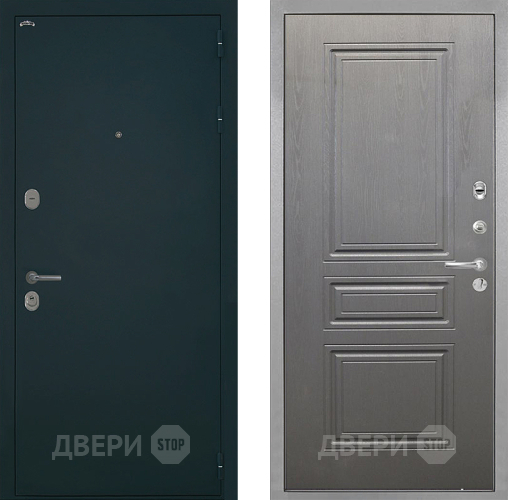 Дверь Интекрон (INTECRON) Греция ФЛ-243 Графит вуд дуб в Ивантеевке