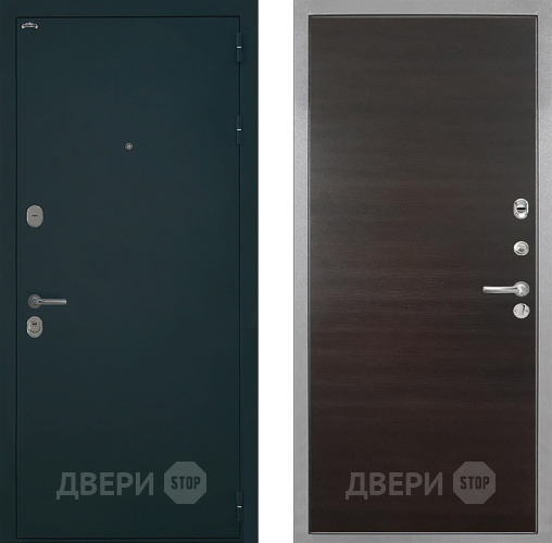 Входная металлическая Дверь Интекрон (INTECRON) Греция Гладкая Эковенге поперечный в Ивантеевке
