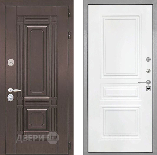 Входная металлическая Дверь Интекрон (INTECRON) Италия ФЛ-243 Белый матовый в Ивантеевке