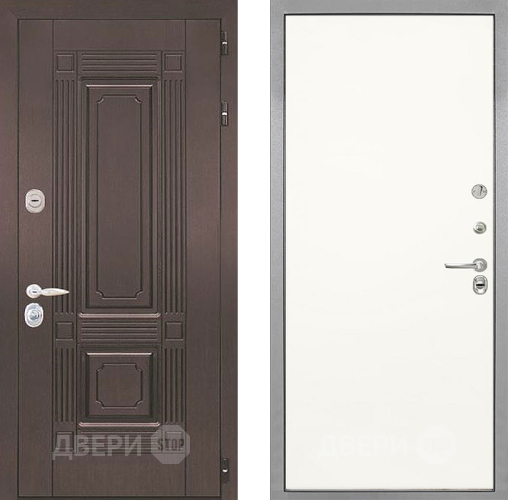 Входная металлическая Дверь Интекрон (INTECRON) Италия Гладкая Слоновая кость в Ивантеевке