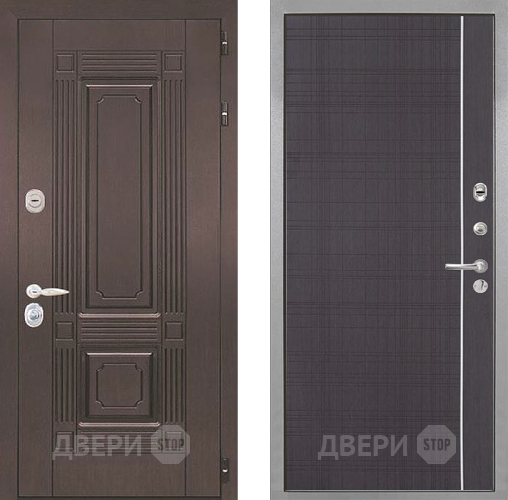 Входная металлическая Дверь Интекрон (INTECRON) Италия В-07 с молдингом Венге в Ивантеевке