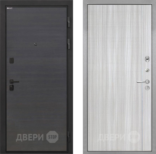 Входная металлическая Дверь Интекрон (INTECRON) Профит Black Эковенге В-07 с молдингом Сандал белый в Ивантеевке