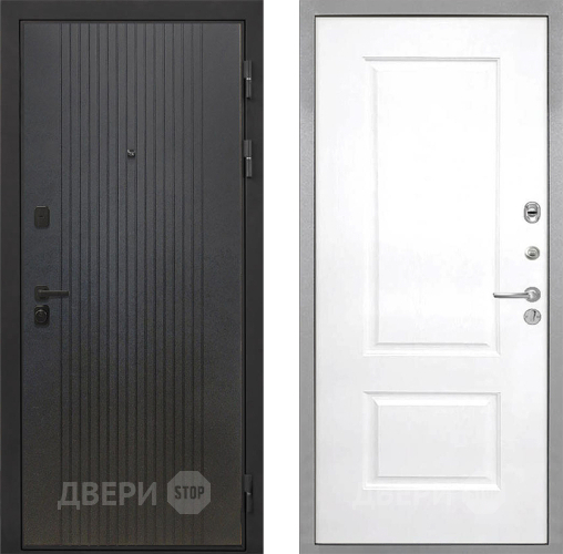 Входная металлическая Дверь Интекрон (INTECRON) Профит Black ФЛ-295 Альба Роял Вуд белый в Ивантеевке