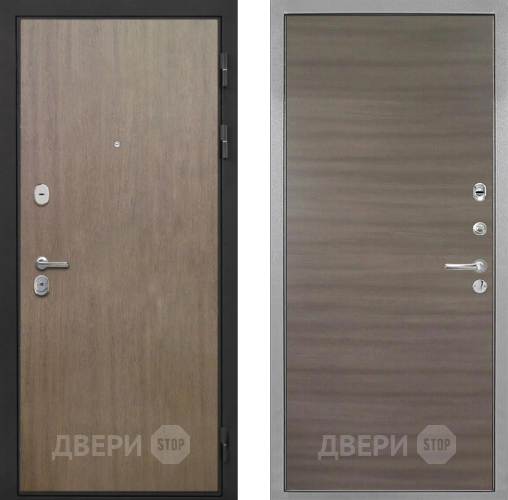 Входная металлическая Дверь Интекрон (INTECRON) Гектор Венге Коричневый Гладкая Дуб тоскано поперечный в Ивантеевке