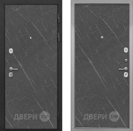 Входная металлическая Дверь Интекрон (INTECRON) Гектор Гранит Лава Оникс Гладкая Гранит лава оникс в Ивантеевке