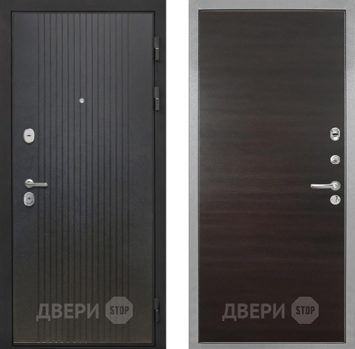 Входная металлическая Дверь Интекрон (INTECRON) Гектор ФЛ-295 Гладкая Эковенге поперечный в Ивантеевке