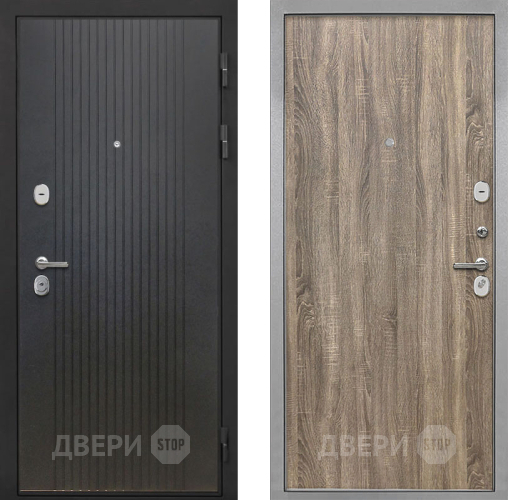 Входная металлическая Дверь Интекрон (INTECRON) Гектор ФЛ-295 Гладкая Дуб турин в Ивантеевке
