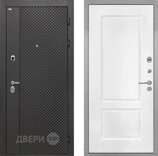 Входная металлическая Дверь Интекрон (INTECRON) Олимпия Black 4К КВ-2 Белый матовый в Ивантеевке