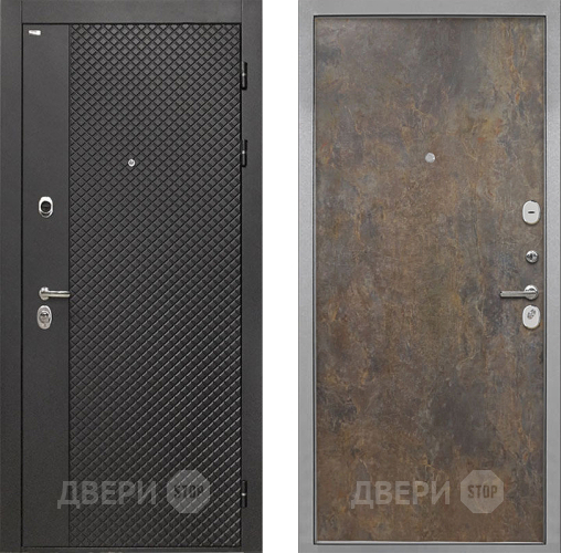 Дверь Интекрон (INTECRON) Олимпия Black 4К Гладкая Гранж в Ивантеевке