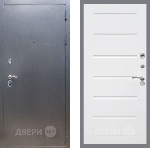 Входная металлическая Дверь Рекс (REX) 11 Сити Белый ясень в Ивантеевке