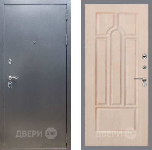 Входная металлическая Дверь Рекс (REX) 11 FL-58 Беленый дуб в Ивантеевке