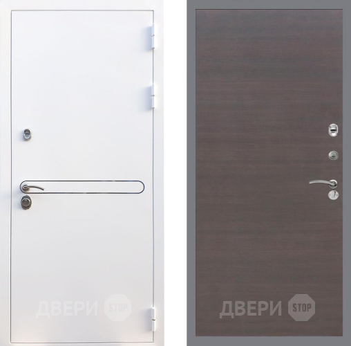 Входная металлическая Дверь Рекс (REX) 27 GL венге поперечный в Ивантеевке
