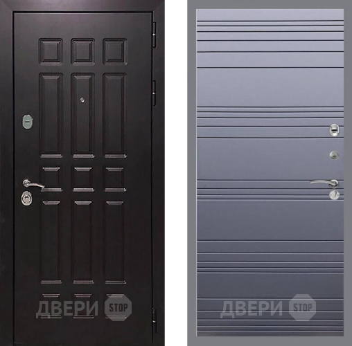Дверь Рекс (REX) 8 Line Силк титан в Ивантеевке