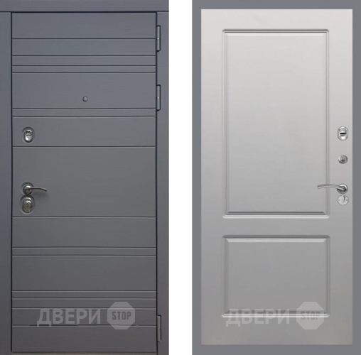 Дверь Рекс (REX) 14 силк титан FL-117 Грей софт в Ивантеевке