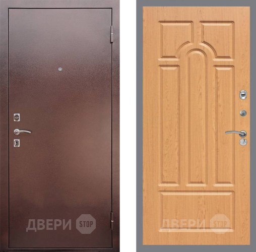 Входная металлическая Дверь Рекс (REX) 1 FL-58 Дуб в Ивантеевке