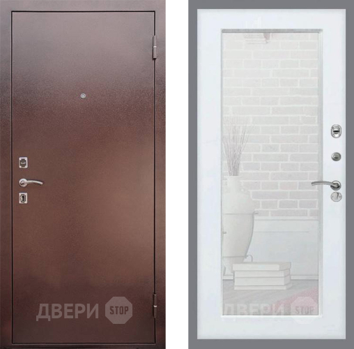 Дверь Рекс (REX) 1 Зеркало Пастораль Силк Сноу в Ивантеевке