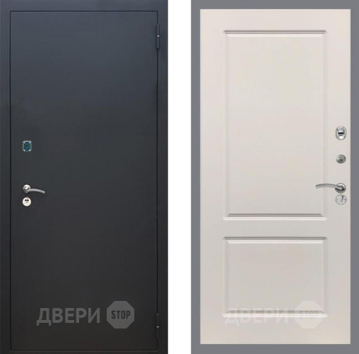 Входная металлическая Дверь Рекс (REX) 1A Черный Муар FL-117 Шампань в Ивантеевке