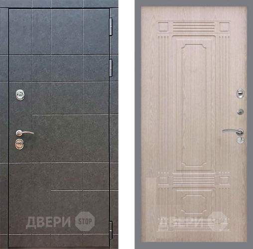 Входная металлическая Дверь Рекс (REX) 21 FL-2 Беленый дуб в Ивантеевке