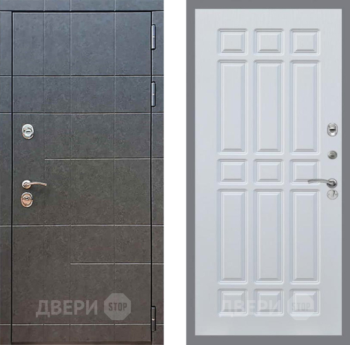 Входная металлическая Дверь Рекс (REX) 21 FL-33 Белый ясень в Ивантеевке