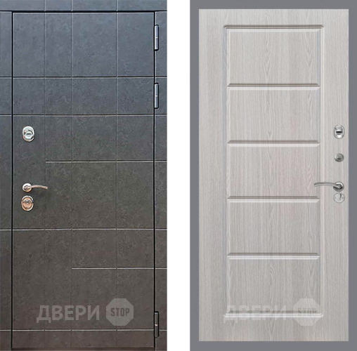 Входная металлическая Дверь Рекс (REX) 21 FL-39 Беленый дуб в Ивантеевке