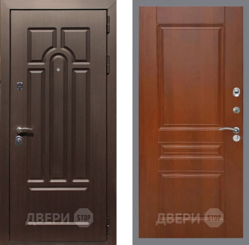 Дверь Рекс (REX) Эврика FL-243 Итальянский орех в Ивантеевке